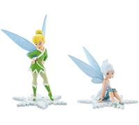 Bullyland Walt Disney Tinkerbell Set 2 Figures Tinkerbell und Periwinkle Winterfairy