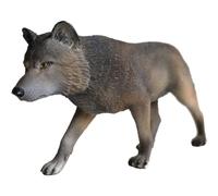 Bullyland 63460 Wolf Toy Figure, Approx. 11 cm Large Animal Figure, Accurate to Detail, PVC-Free, Ideal as a Small Gift for Children from 3 Years