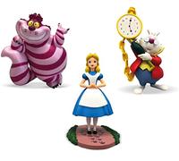 Bullyworld Alice in Wonderland Toy Figures Set with Alice, Cheshire Cat and White Rabbit