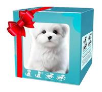 Bulnire Roboterhund, Roboter Hund Wie Echt, lebensechter Roboterwelpe, Realistischer Roboterwelpe mit weichem Fell mit Laufen, Bellen, Schwanzwedeln, Die besten Geschenkideen (A TYPE)