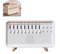 Bulora Sleep Box-Bulora Sound Box 3-in-1 White Noise Night Light Humidifier for Bedroom, 8 Group Nature Sounds Create an Exclusive Sleeping Atmosphere, Perfect White Elephant Gift (A)