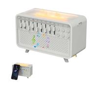 Bulora Sound Box, White Sleep Aid Noise Humidifier, White Noise Night Light Humidifier,Bulora Sleep Box, 8 Group Nature Sound and 200ml Water Tank Capacity, Create a Peaceful Environment