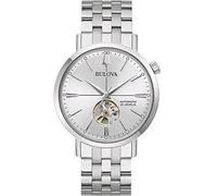 Bulova Men Analogue Automatic Watch with Stainless Steel Strap 96A276