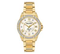 Bulova Marine Star Diamond Ladies' Gold Tone Bracelet Watch