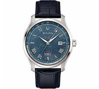 Bulova Analog 96B385, Black/White