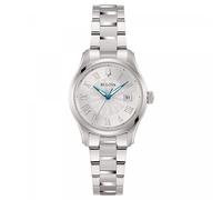 Bulova Analog 96M162, Silver, 96M162