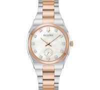 Bulova 98P221 Surveyor Ladies Watch 34mm 3ATM