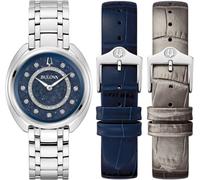 Bulova Women's Analogue Quartz Watch with Stainless Steel Strap 96X160