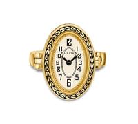 Bulova Archive Ring Watch 97L188 - Unisex - 17 mm - Analogue - Quartz - Sapphire Glass Beige 17 mm
