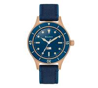 Bulova Men's Watch Automatic Mil-Ships Special Edition Dark Blue 98A325