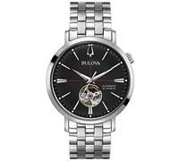 Bulova Men's Analogue Classic Automatic Watch with Stainless Steel Strap 96A199