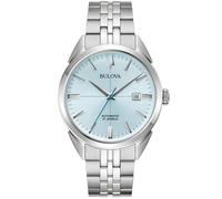 Bulova Men's Automatic Watch Sutton Steel/Light Blue 96B423