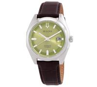 Bulova Surveyor Automatic Stainless Steel Light Green Dial 96B427 30M Mens Watch