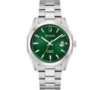 Bulova Automatic Watch 96B429, Silver, Elegant