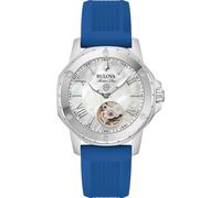 Bulova Automatic Watch 96L324, Silver, Strap.