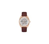 Bulova Men's Analog Automatic Watch with Leather Strap 97A175