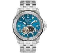 Bulova Automatic Watch 98D184, Silver, Modern, Silver, Modern