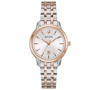 Bulova Women Analog Quartz Watch with Stainless Steel Strap 98M137