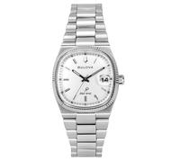 Bulova Classic Silver Dial Quartz Dress Stainless Steel 30M Men's Watch 96B444