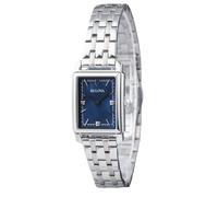 Bulova Classic Blue Dial Quartz Casual Ladies Watch 96P245