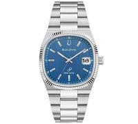 Bulova Classic Super Seville 96B440 - Unisex - 38 mm - Analogue - Quartz - Sapphire Glass Blue 26 mm