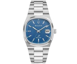 Bulova Classic Super Seville 96B440 - Unisex - 38 mm - Analogue - Quartz - Sapphire Glass Blue 26 mm