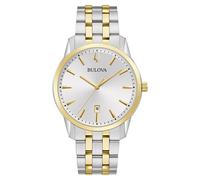 Bulova Men's Analog-Digital Quartz Watch with Stainless Steel Strap 98B385