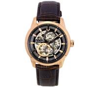 Bulova Mens Sutton Rose Gold Plated Expansion Watch 97A169