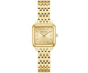 Bulova Classic Sutton Square 97L191 - Woman - 23 mm - Analogue - Quartz - Sapphire Glass Gold 23 mm