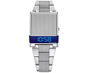 Bulova Computron 96C139 - Man - 31 mm - Digital - Quartz - Mineral Glass Blue 22 mm