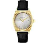 Bulova Frank Sinatra Men's Automatic Watch Black/Gold 97B243