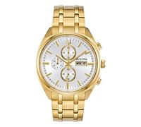 Essentials Stainless Steel Classic Analogue Quartz Watch - 97C109 Bulova Silver One Size