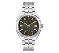 Bulova Gents Jet Star Grey Dial Stainless Steel Watch