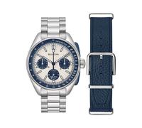 Bulova 98K112 Men's Analogue Quartz Watch with Stainless Steel Strap, 2 Colour, Bracelet