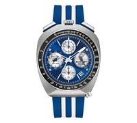 Bulova Gents Shelby Racer Chronograph Limited Edition Two Tone Rubber Strap Watch