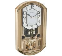 Bulova Golden Music Strike & Chime Wall Clock, Gold