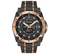Bulova Grey Mens Analogue Watch Precisionist 98D149