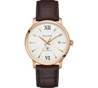 Bulova Hudson Automatc 39mm 97B225, pink, Strap