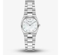 Bulova Ladies Super Seville Mini Silver Bracelet Watch 96L353