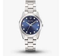 Bulova 96P229 Diamond Stainless Steel Bracelet Watch - W83176