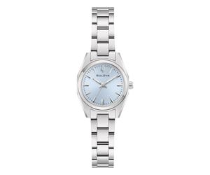 Bulova Ladies Surveyor Light Blue Dial Stainless Steel Watch