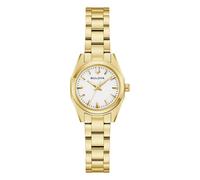 Bulova Ladies Surveyor White Dial Gold Tone Stainless Steel Watch