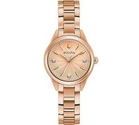 Bulova Ladies Sutton Diamond Dial Watch 97P151