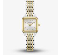 Bulova Sutton Mini Ladies' Square Two Tone Bracelet Watch