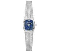 Bulova Goddess of Time Stainless Steel Blue Dial 96L343 Womens Ladies Watch