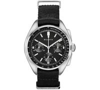 Bulova Lunar Pilot Special Edition Mens Chronograph Nylon Strap Watch 96A225