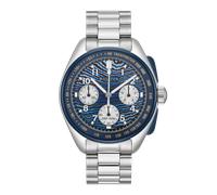 Bulova Lunar Pilot Timascus Limited Edition 98A329 - Man - 44 mm - Analogue - Quartz - Sapphire Glass Blue 20 mm