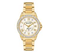 Bulova Marine Star Diamond Women's Gold Tone Bracelet Watch