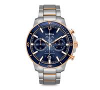 Bulova Men's Marine Star Chronograph Date Bracelet Strap Watch