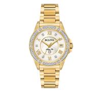 Bulova Marine Star Diamond Ladies' Gold Tone Bracelet Watch